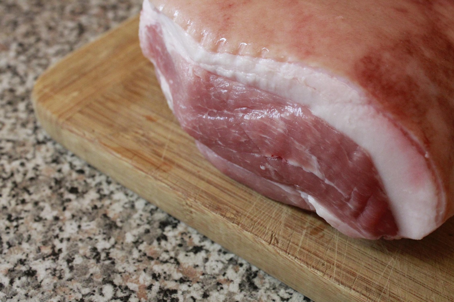 Fresh pork cut in-house at Katonga